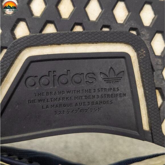 Adidas NMD CS1 Sneakers Navy Purple Primeknit Athletic Slip-On Mid Top Women's 7 - Picture 9 of 9